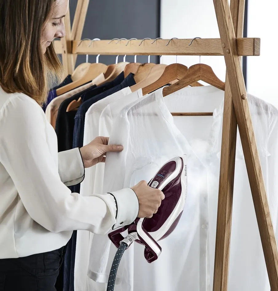 Tefal Pro Express Vision GV9810 Steam Generator Iron, 3000W, 8.3 bar, 1.1L, Red/White