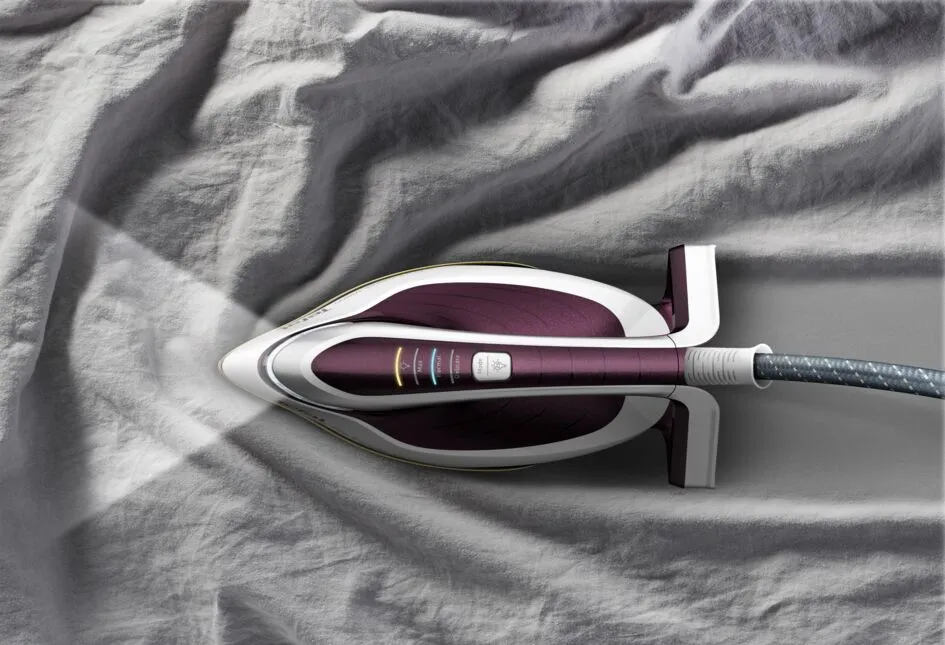 Tefal Pro Express Vision GV9810 Steam Generator Iron, 3000W, 8.3 bar, 1.1L, Red/White