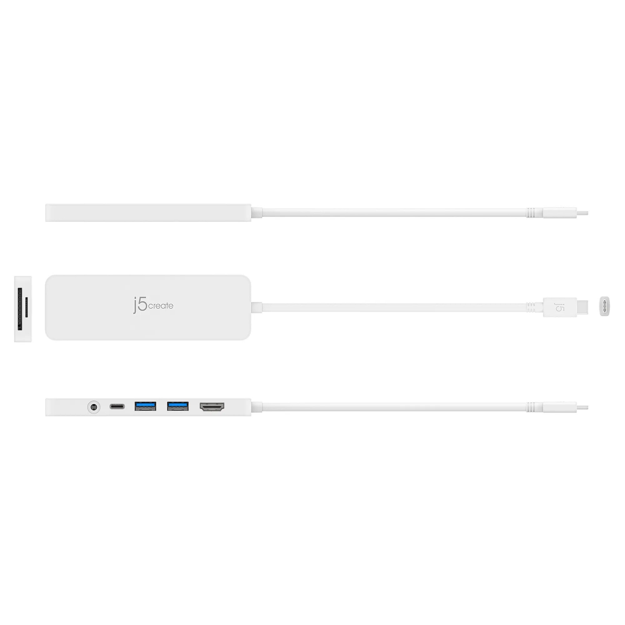 J5 Create USB-C MULTI-PORT HUB WITH POWER - DELIVERY