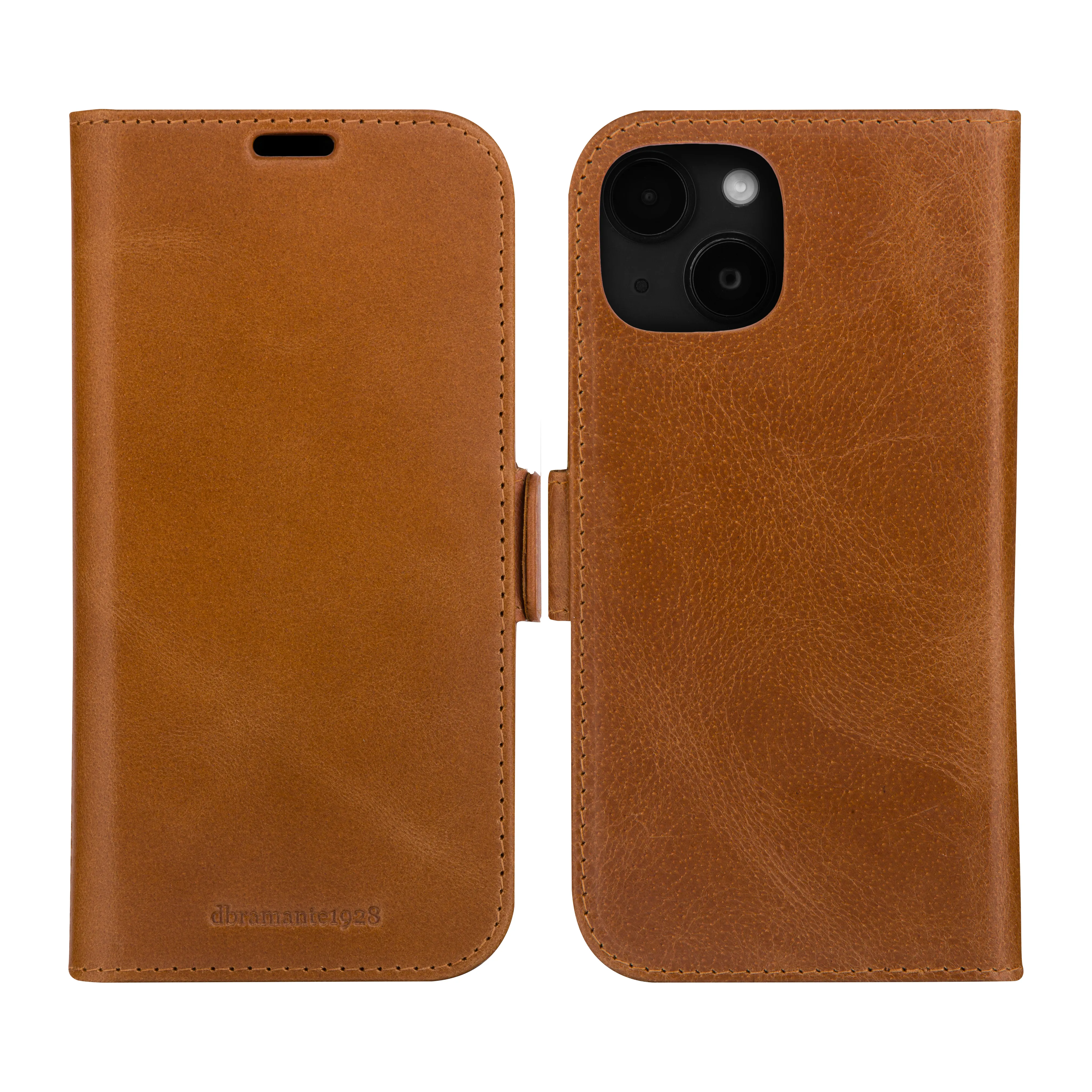 Dbramante1928 Lynge, iPhone 15 Plus - Wallet Case, Tan
