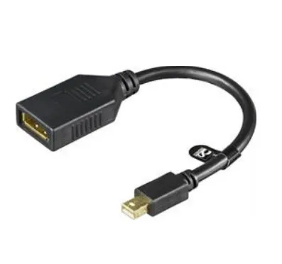 Deltaco  DisplayPort – Mini DisplayPort - adapter, Black