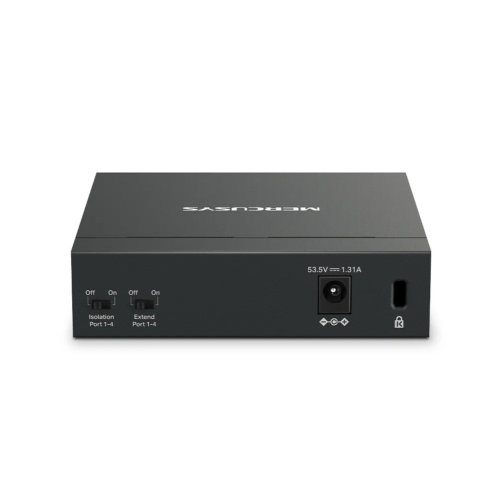 Mercusys MS105GP 5-Port Gigabit PoE+ - switch