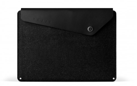 Mujjo Sleeve suojatasku 13" MacBook Air/MacBook Pro, musta