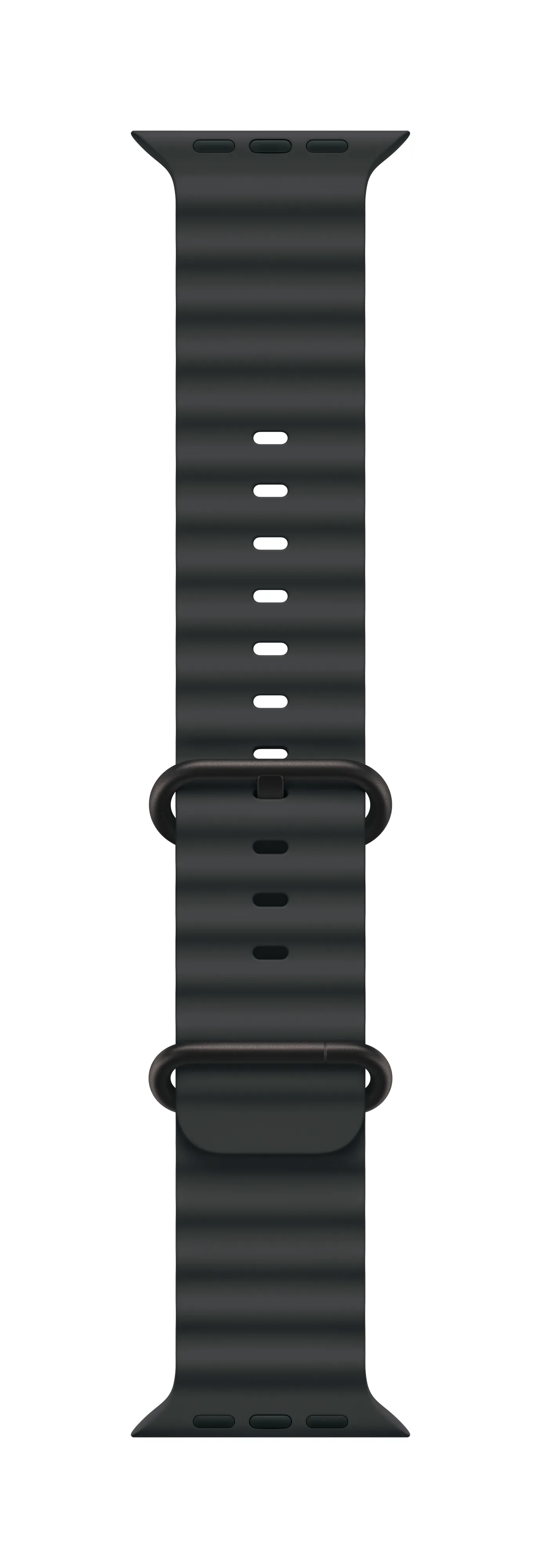 Apple Watch 49 mm -Ocean-ranneke, Musta / Mustatitaani Apple Watch 49 mm -Ocean-ranneke, Musta / Mustatitaani