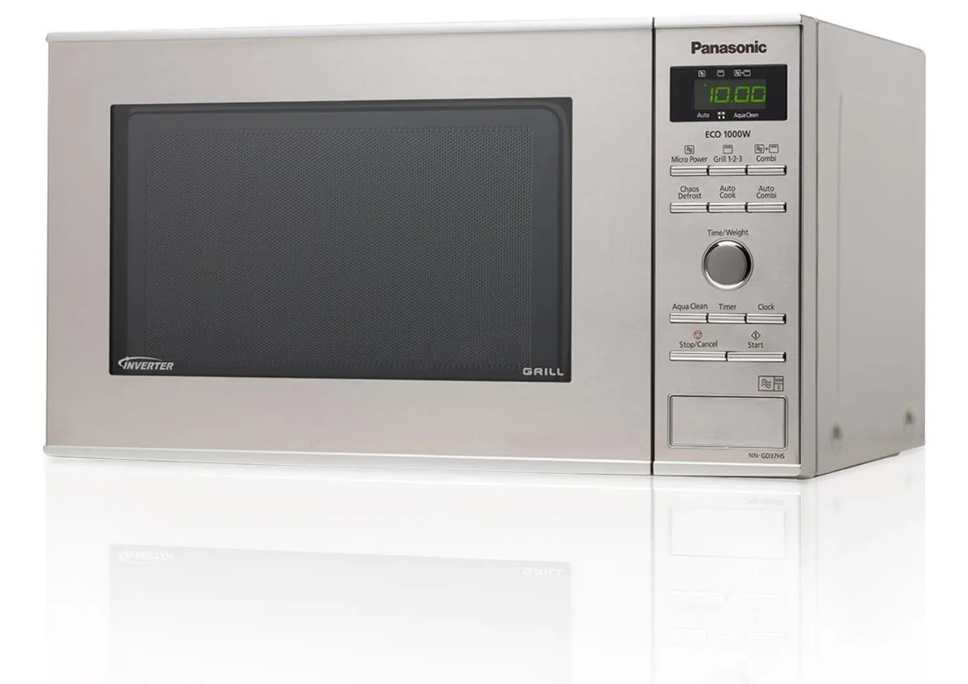 Panasonic NN-GD37 - microwave, stainless steel, 23l