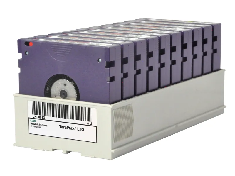 HPE LTO-6 BaFe Cust Cert Terapack 10pk