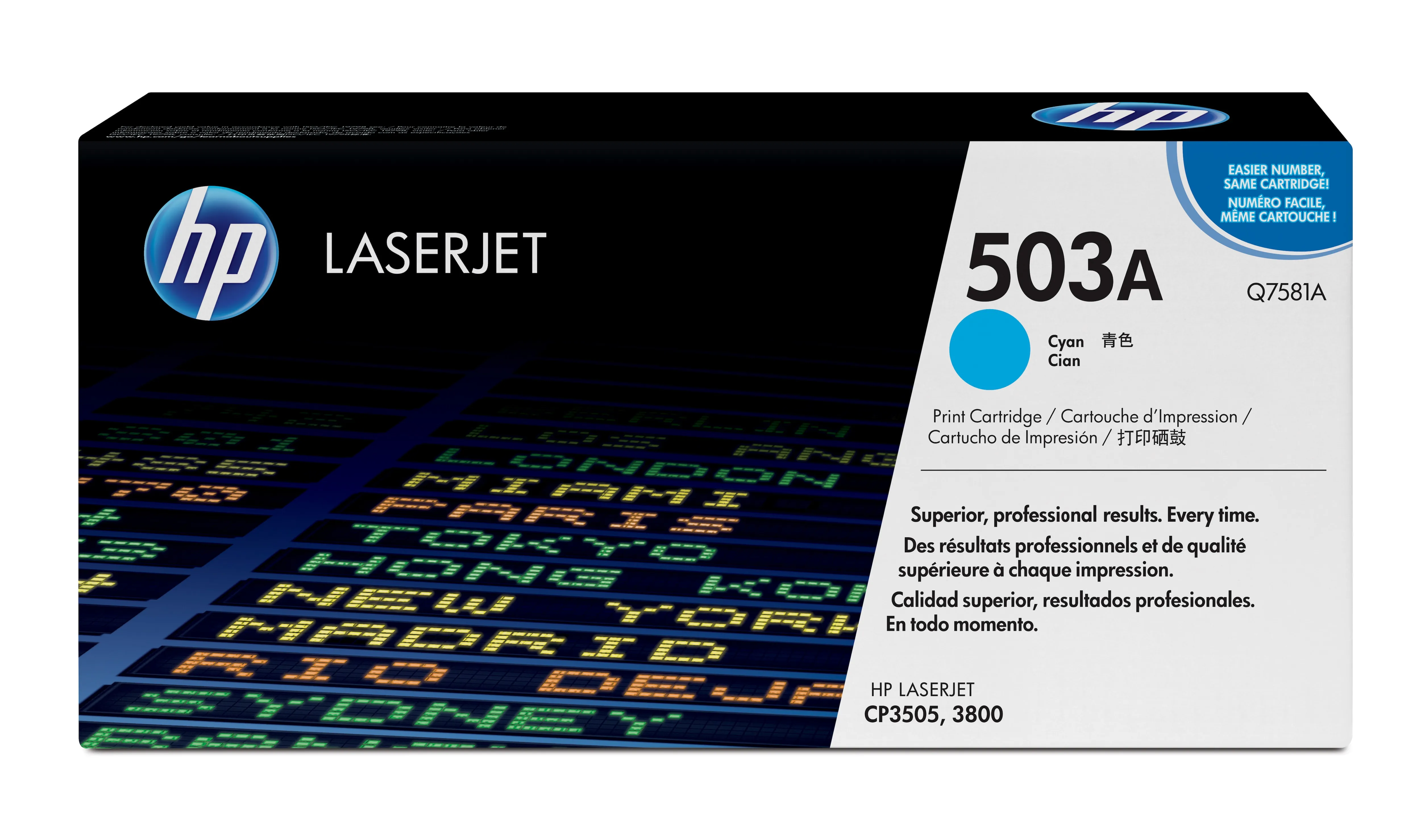 HP Toner cyan HV for Color Laserjet 3800DTN