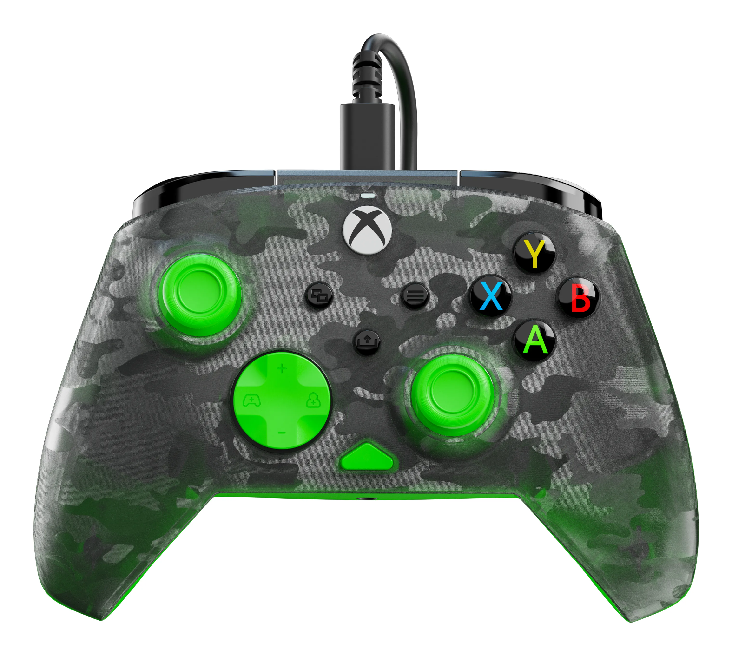 Turtle Beach Rematch Core Wired Controller for Xbox and PC - Ghost Camo Black & Green