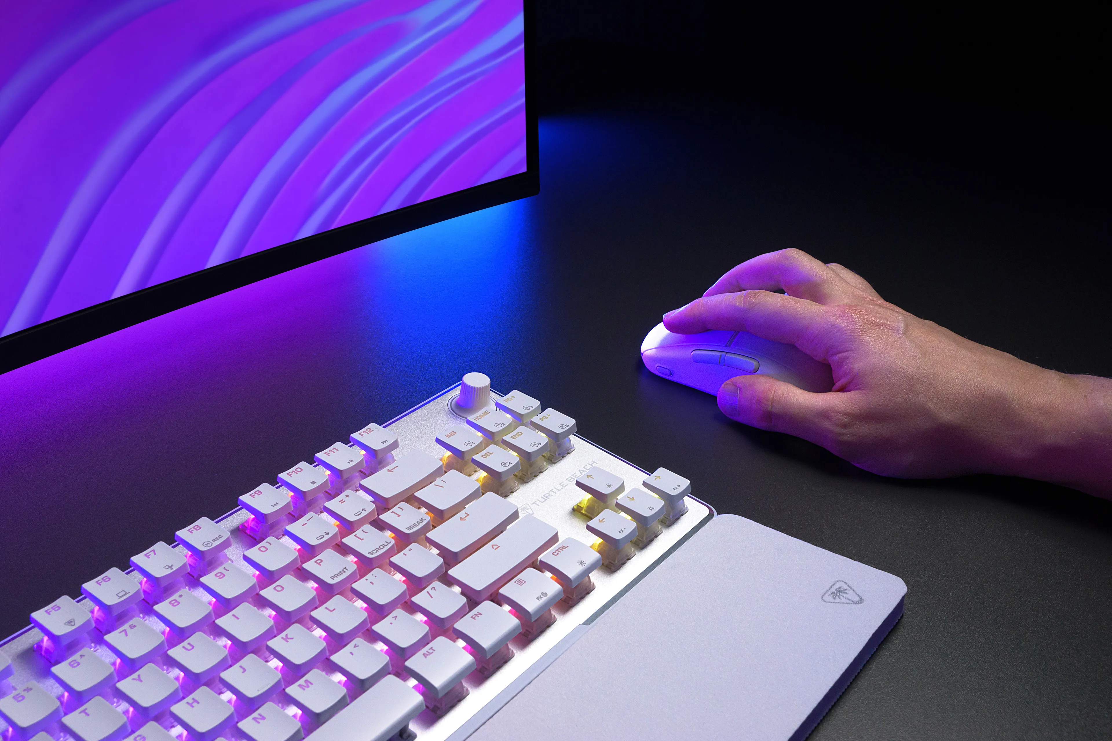 Roccat Burst II Air Wireless Gaming Mouse, White