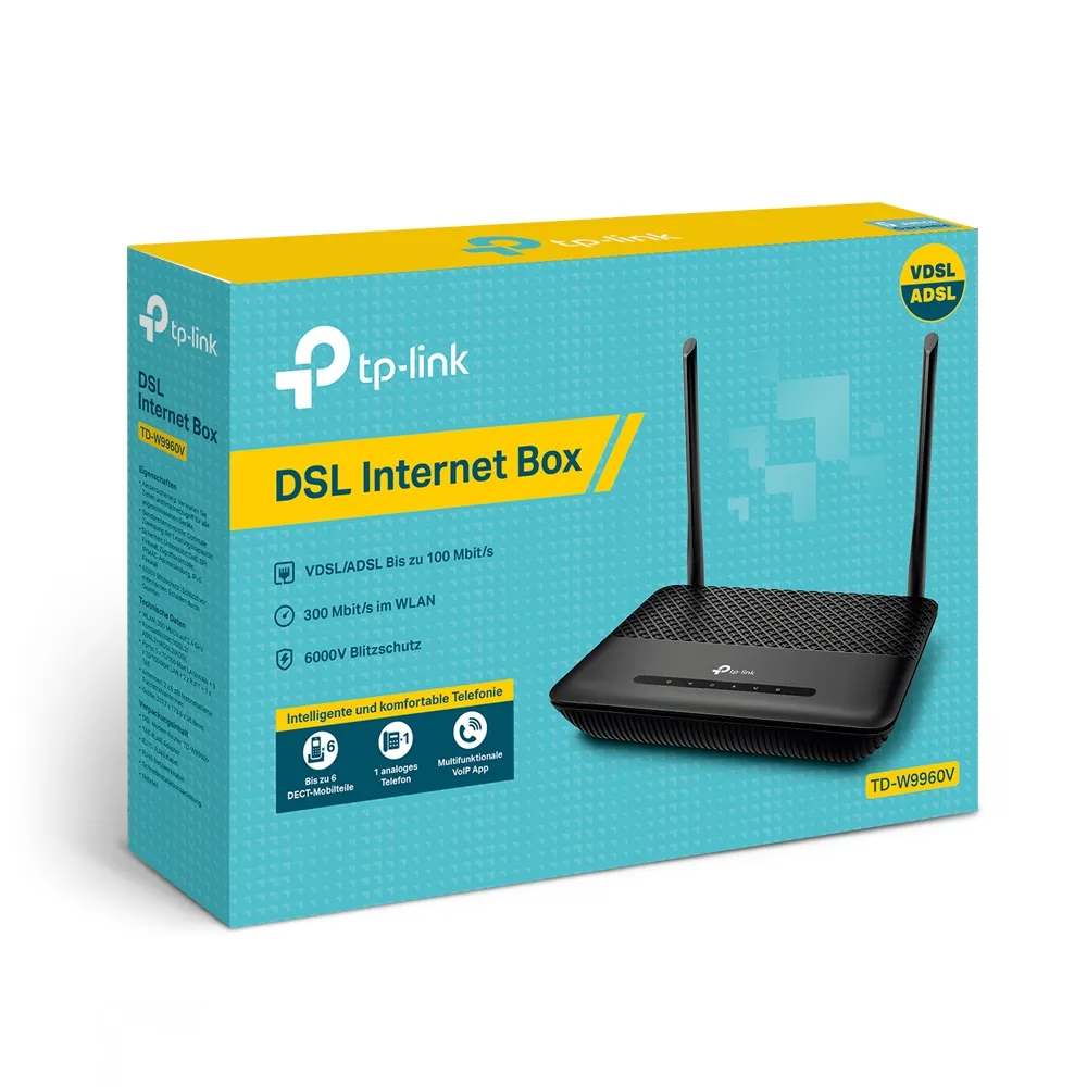 Td-W9960V Wireless Router Gigabit Ethernet Single-Band