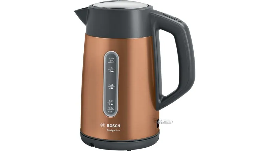 Bosch DesignLine TWK4P439 - vattenkokare, koppar