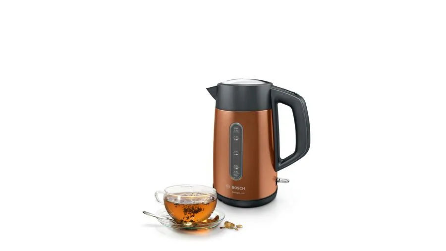 Bosch DesignLine TWK4P439 - vattenkokare, koppar