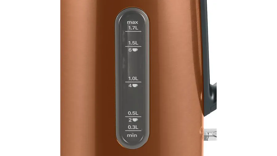 Bosch DesignLine TWK4P439 - vattenkokare, koppar