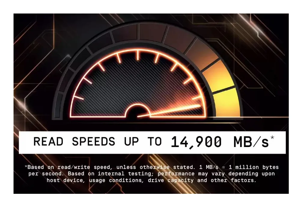 WD_BLACK SN8100 8TB M.2 PCIe 5.0 SSD with Heatsink