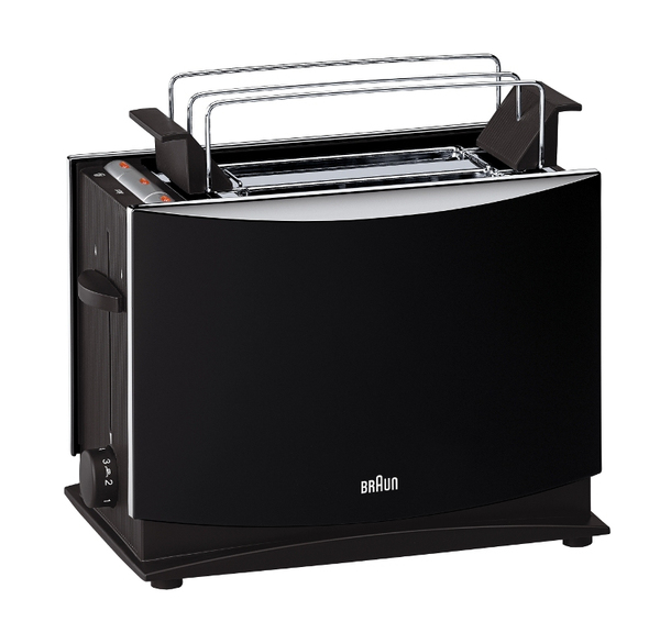 Braun HT450.B Multiquick 3 - toaster, 2 slice(s),  Black