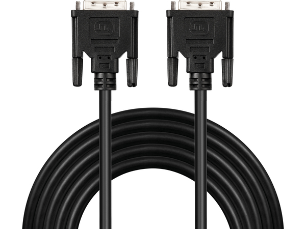 Sandberg DVI - DVI - cable, Dual, 2 m, Black