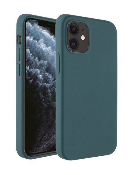 Vivanco Hype Silicone, iPhone 12 mini - fodral, Gr&ouml;n