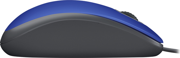 Logitech M110 Silent - mouse, Blue, Graphite