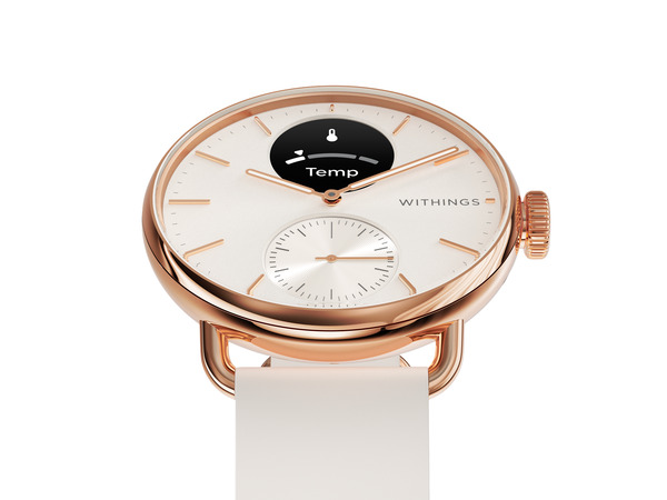Withings ScanWatch 2 38mm Smartwatch, Rose Gold