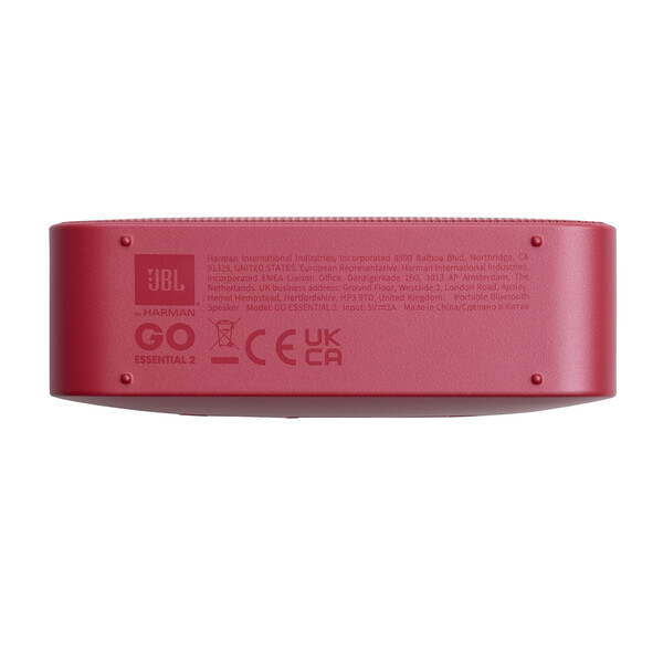 JBL GO Essential 2 - tr&aring;dl&ouml;s h&ouml;gtalare, R&ouml;d