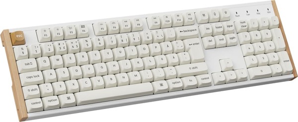 Keychron K10 HE Special Edition Wireless Mechanical Gaming Keyboard, Magnetic, Black/White