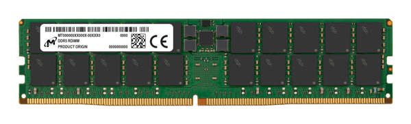 Crucial RDIMM 64GB (1 x 64GB) DDR5 5600 MHz, CL46 Memory