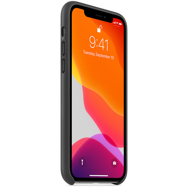 Apple iPhone 11 Pro Max - l&auml;derskal, Svart