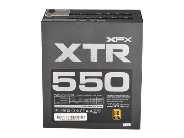 PSU 550W 80+ Gold Fully Modular