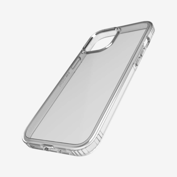 Tech21 Evo Clear, iPhone 12 Pro Max -suojakuori, L&auml;pin&auml;kyv&auml;