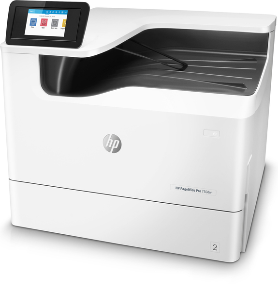 HP PageWide Pro 750dw Duplex, LAN/Wi-Fi, A3 - colour Inkjet printer