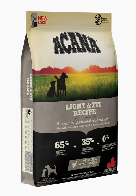 ACANA Heritage Light & Fit, Dry food for dogs, Adult, 6kg