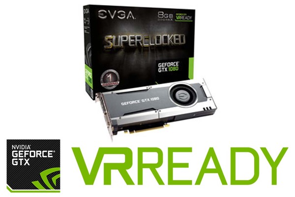 EVGA GeForce GTX 1080 8GB - grafikkort