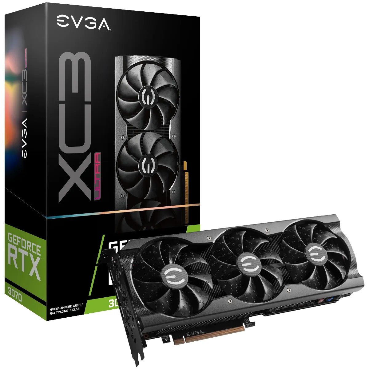EVGA GeForce RTX 3070 XC3 Ultra 8 GB - Grafikkort