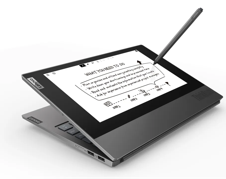 Lenovo 13.3&quot; ThinkBook Plus, 16 GB RAM, 512 GB SSD, Win 10 Pro - b&auml;rbar dator, Gr&aring;