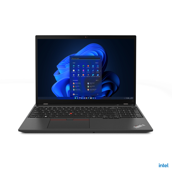 Lenovo 16&quot; ThinkPad T16 G1. Intel Core i7-1255U, 16 Gt, 512 Gt SSD, Windows 10 Pro -kannettava, Musta