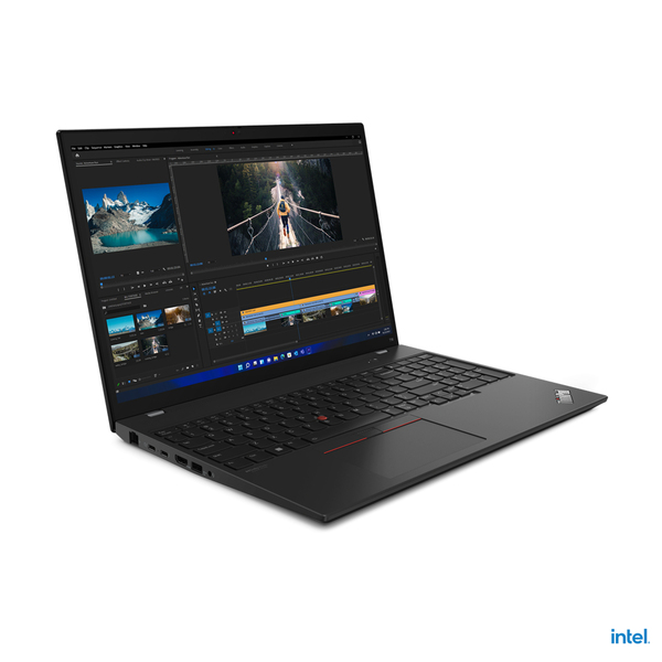 Lenovo 16&quot; ThinkPad T16 G1. Intel Core i7-1255U, 16 Gt, 512 Gt SSD, Windows 10 Pro -kannettava, Musta