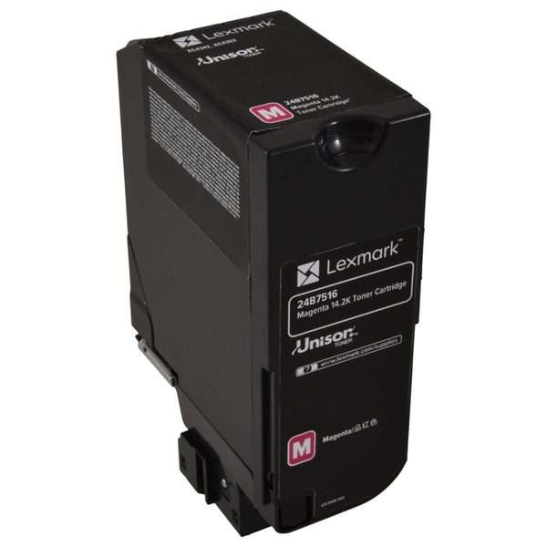 Lexmark 24B7516 toner cartridge, Magenta