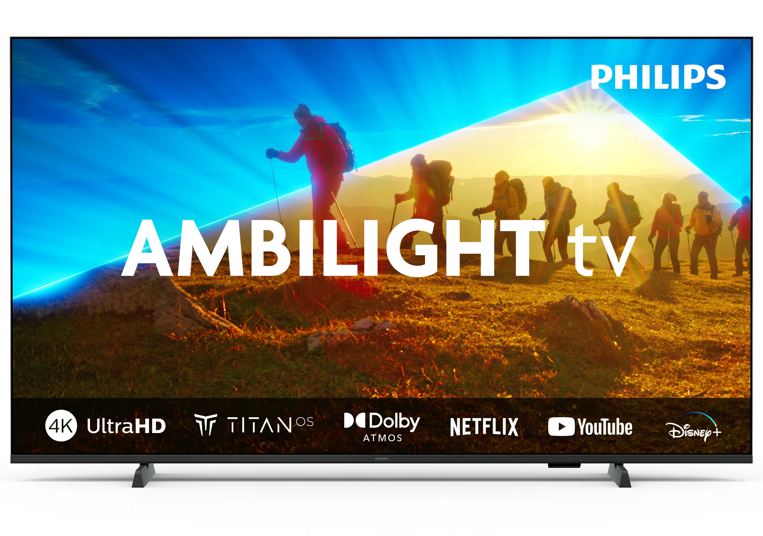 PHILIPS 55" AMBILIGHT TV PUS8009, 4K, 60HZ, TITAN OS