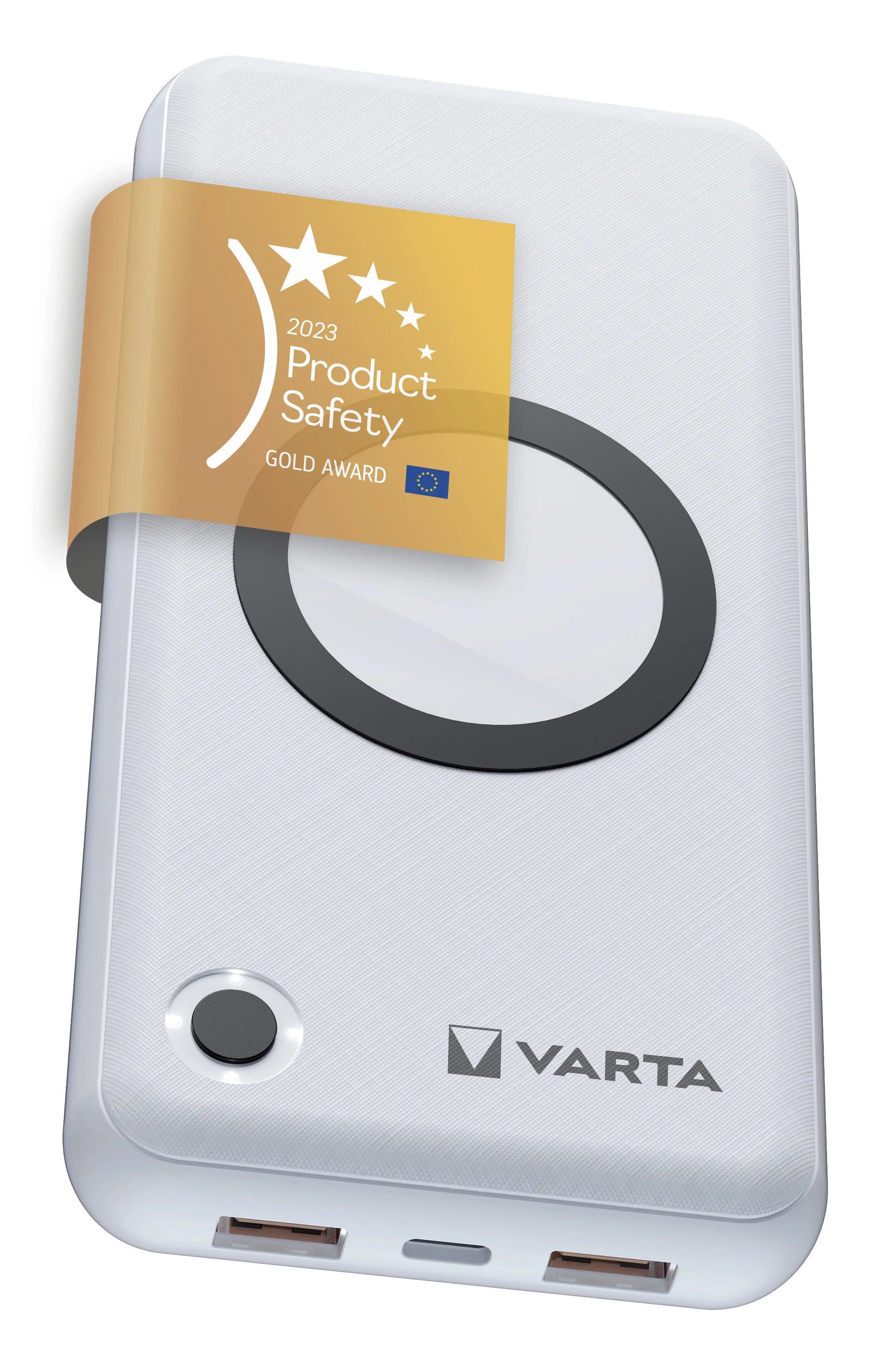 VARTA Wireless Power Bank 20000mAh, 20W -varavirtal&auml;hde, Valkoinen
