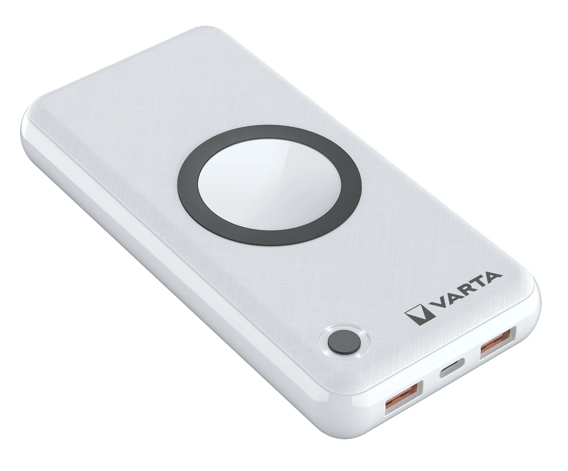 VARTA Wireless Power Bank 20000mAh, 20W -varavirtal&auml;hde, Valkoinen