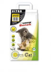 Super Benek Corn Cat Natural klumpbildande kattsand, parfymerad, spolbar, 7 l