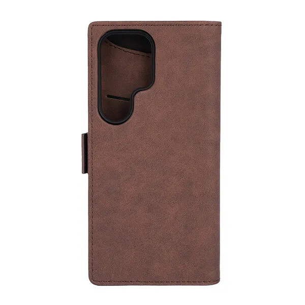 GEAR Wallet, Galaxy S24 Ultra - Wallet Case, Brown