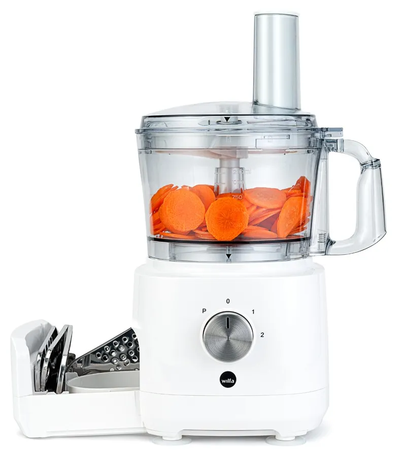 Wilfa FP2-1000W - food processor, 1000W, White