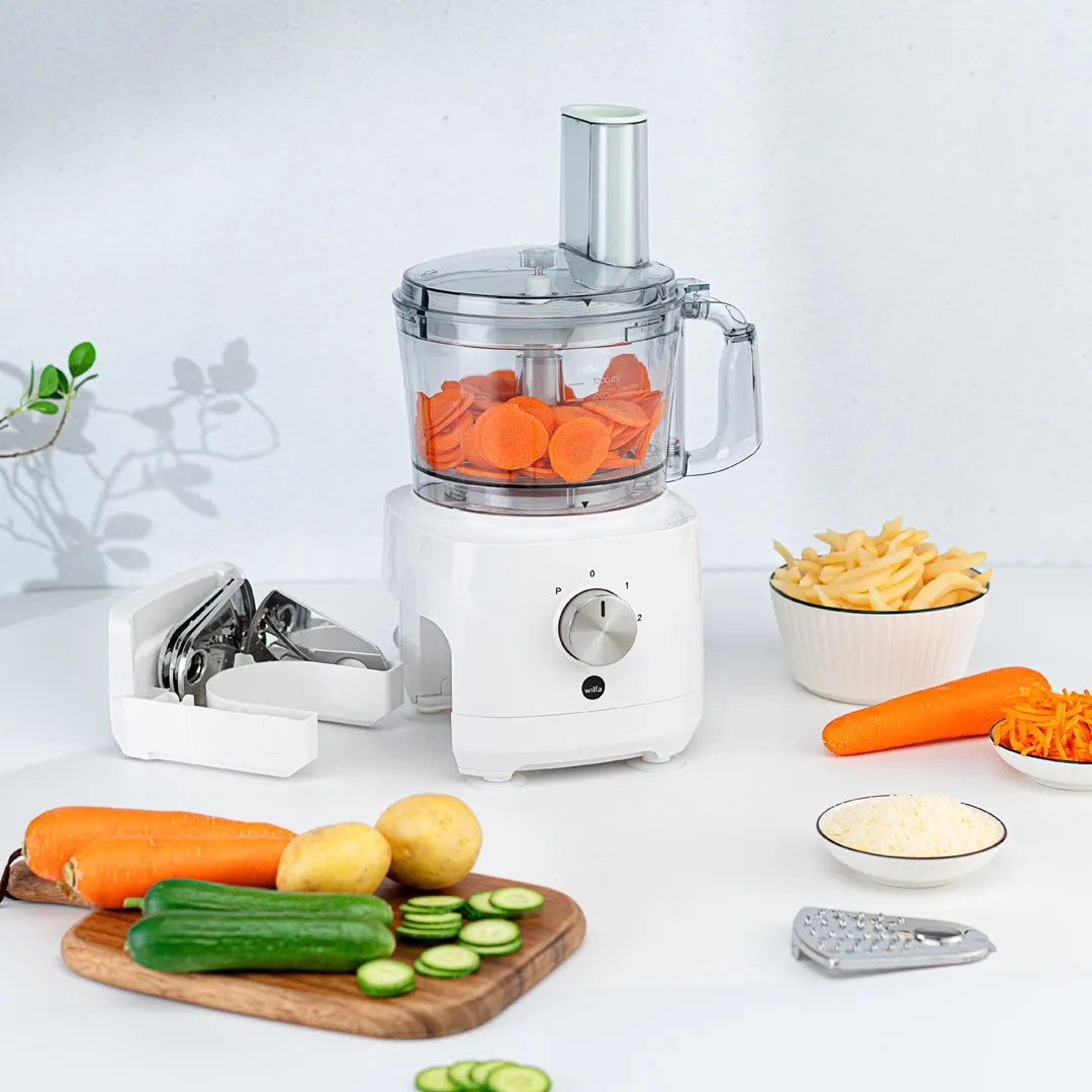 Wilfa FP2-1000W - food processor, 1000W, White
