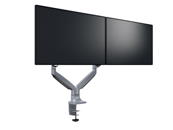 Multibrackets M Deskmount Spring Dual -n&auml;ytt&ouml;varsi, hopea, 15&quot;-27&quot;, 2x9Kg