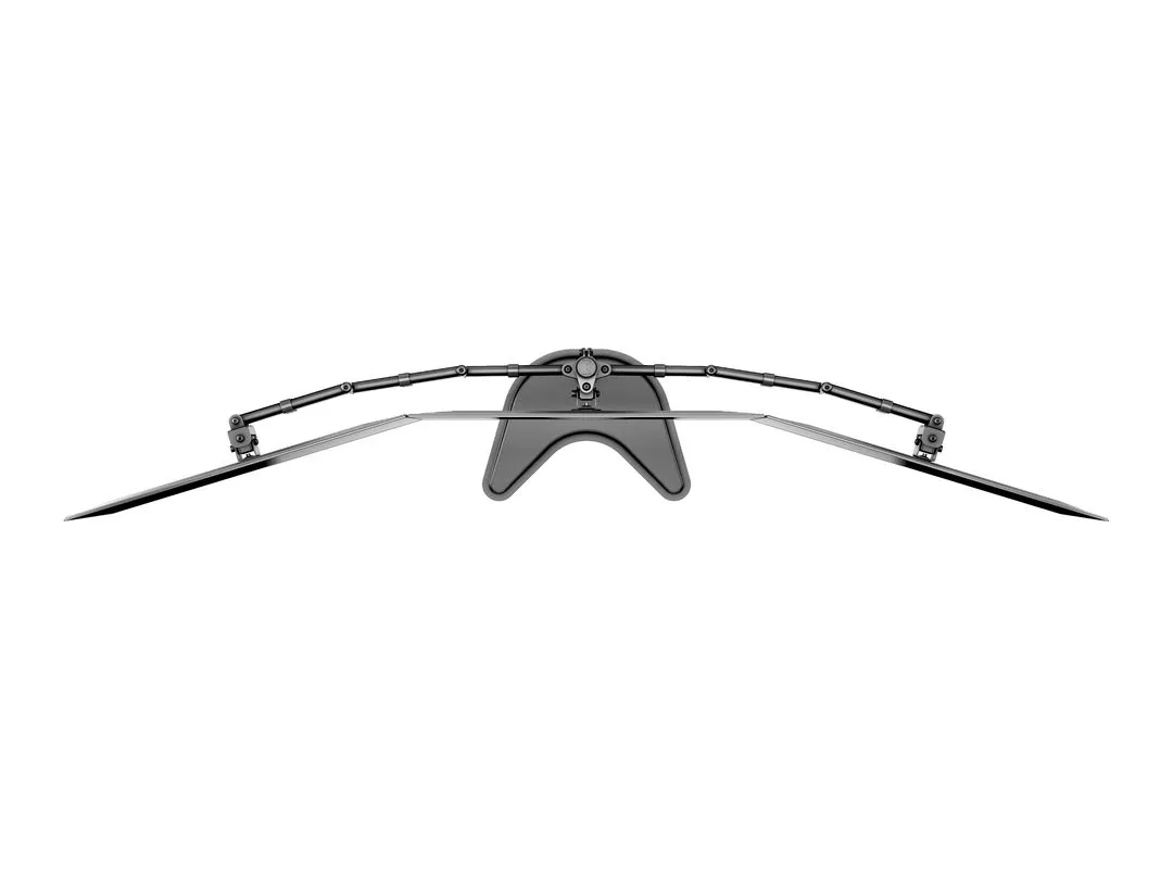 Multibrackets M Deskstand Basic Triple -n&auml;ytt&ouml;varsi, musta, 15&quot;-27&quot;, 3x8kg