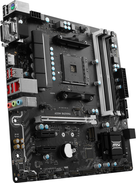 MSI A320M, mATX motherboard