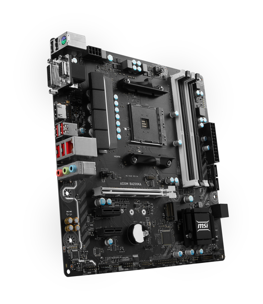 MSI A320M, mATX motherboard