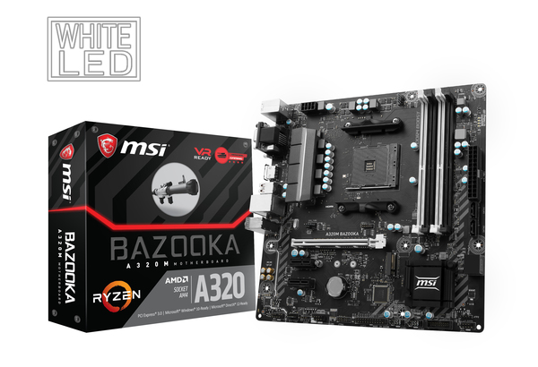 MSI A320M, mATX motherboard