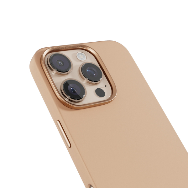 Epico Mag+ Silicone Case Pro iPhone 16 Pro Max - desert titanium